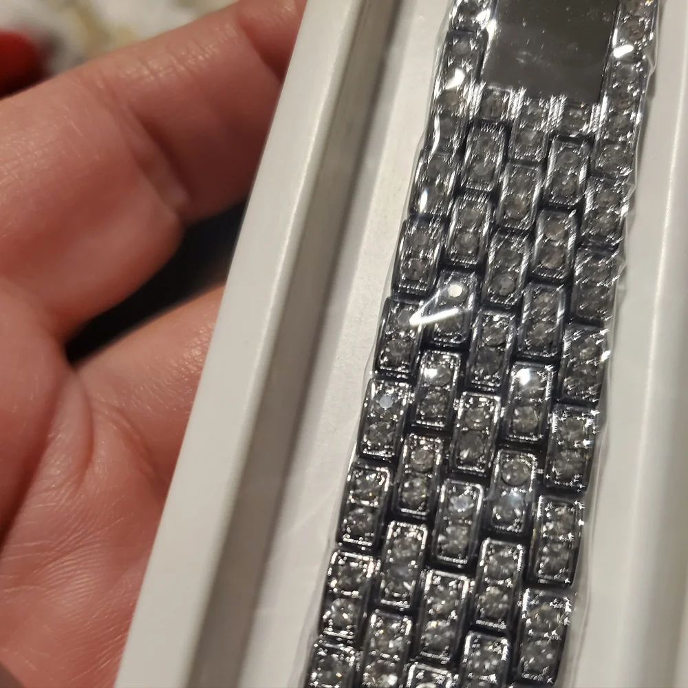 Rhinestone Smart Watch Bracelet Band
